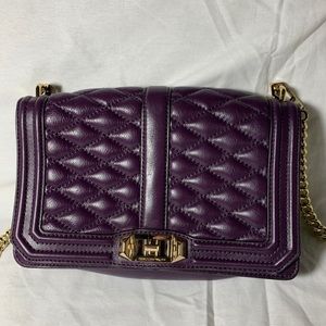 Rebecca Minkoff Chevron Love Cross Body Bag